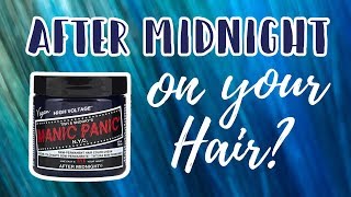 Manic Panic AFTER MIDNIGHT | Hair Level Swatches