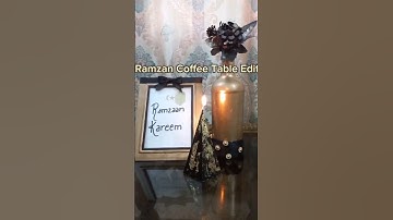 Ramzan Coffee table Edit || Coffee tablr decor