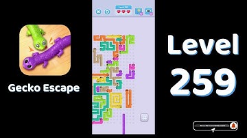 Gecko Escape Level 259 Walkthrough 🦎 | Puzzle Game Solutions & Tips | SolutionGuruji