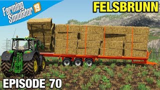 LOADING A 42FT BALE TRAILER Farming Simulator 19 Timelapse - Felsbrunn FS19 Episode 70 LOADING A 42FT BALE TRAILER Farming Simulator 19 Timelapse - Felsbrunn FS19 Episode 70