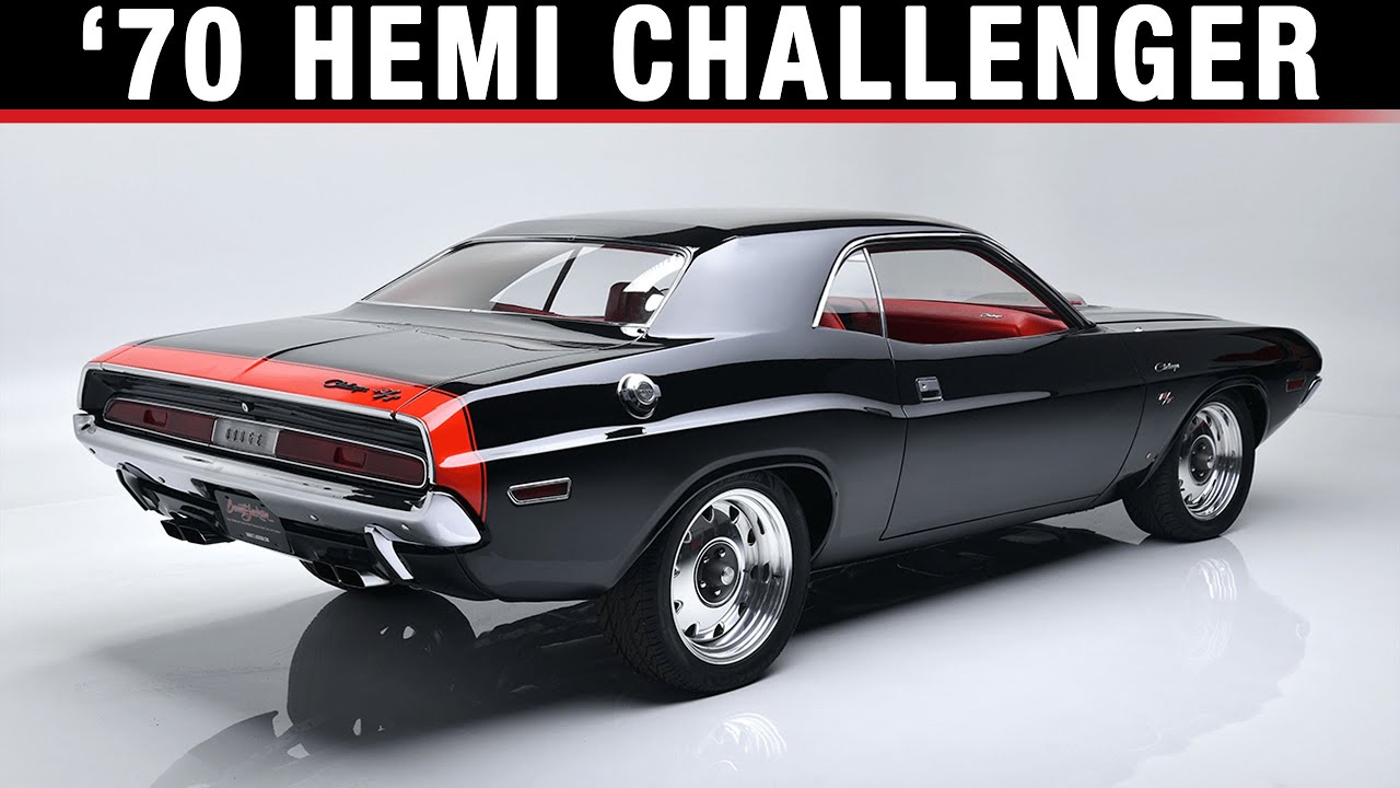 1970 Dodge Challenger HEMI Re-Creation - BARRETT-JACKSON - YouTube