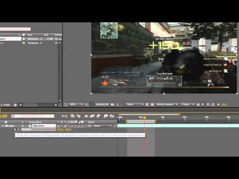 After Effects cs4 cs5 tutorial: How to create a camera shake