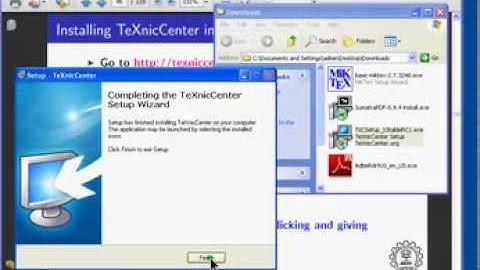LaTeX Windows/Linux installation