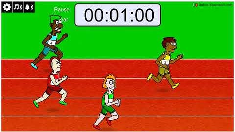 3 Minute Running Race Timer