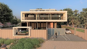 Beautiful Villa in Lumion12 | Sketchup Model | Lumion Render | 4K
