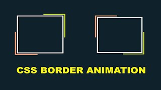 CSS Border Animation Effect with HTML and CSS