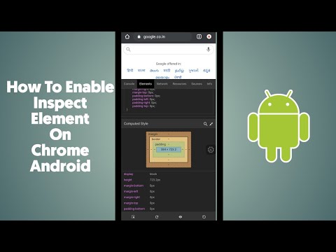 How to Enable Inspect Element on Chrome Browser on Android devices