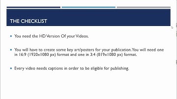 Making Money With Amazon Video Direct Lecture 3   Things You Need To Know When Starting