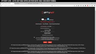IPTVHIT LIVE IPTV MAC CRACKING