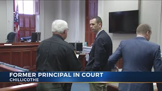 Former principal faces judge after allegations of sex with a student