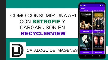 Consumir API con Retrofit + RecyclerView + Glide en Android Studio