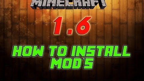 Minecraft: How to Install Mods 1.6.2- New Launcher Tutorial (HD)