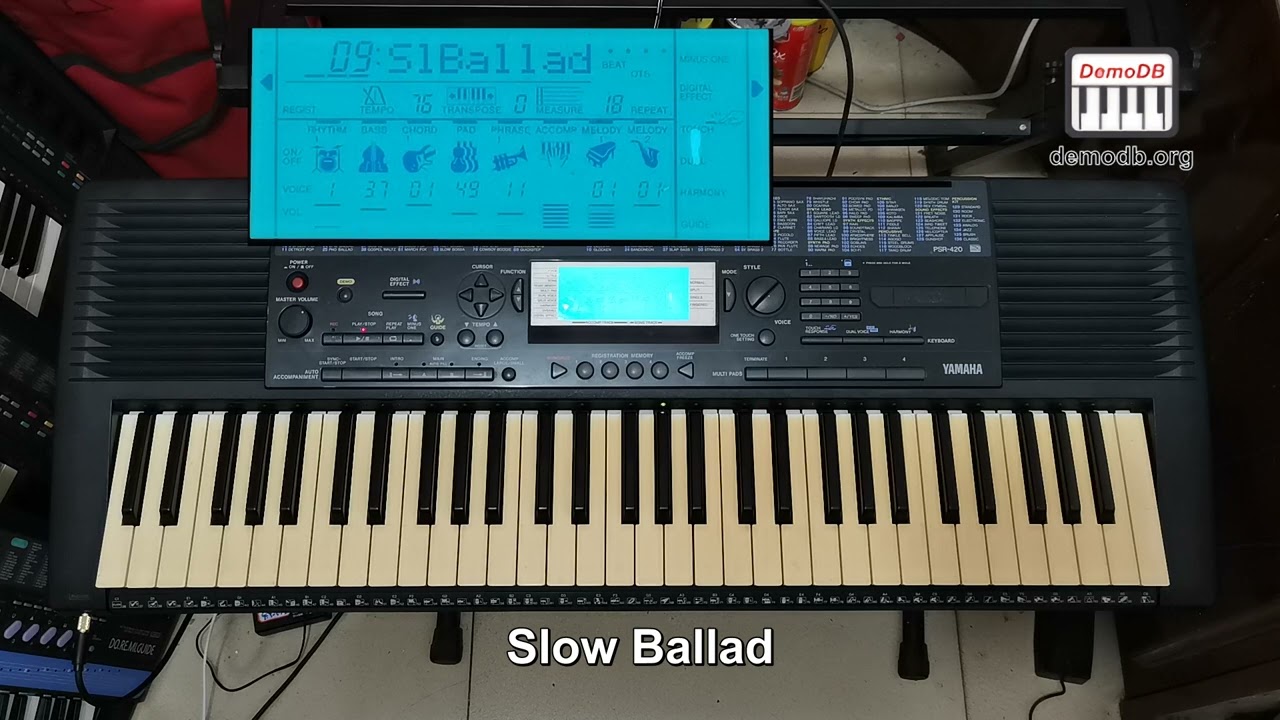 Yamaha PSR-420 Demo Songs - YouTube