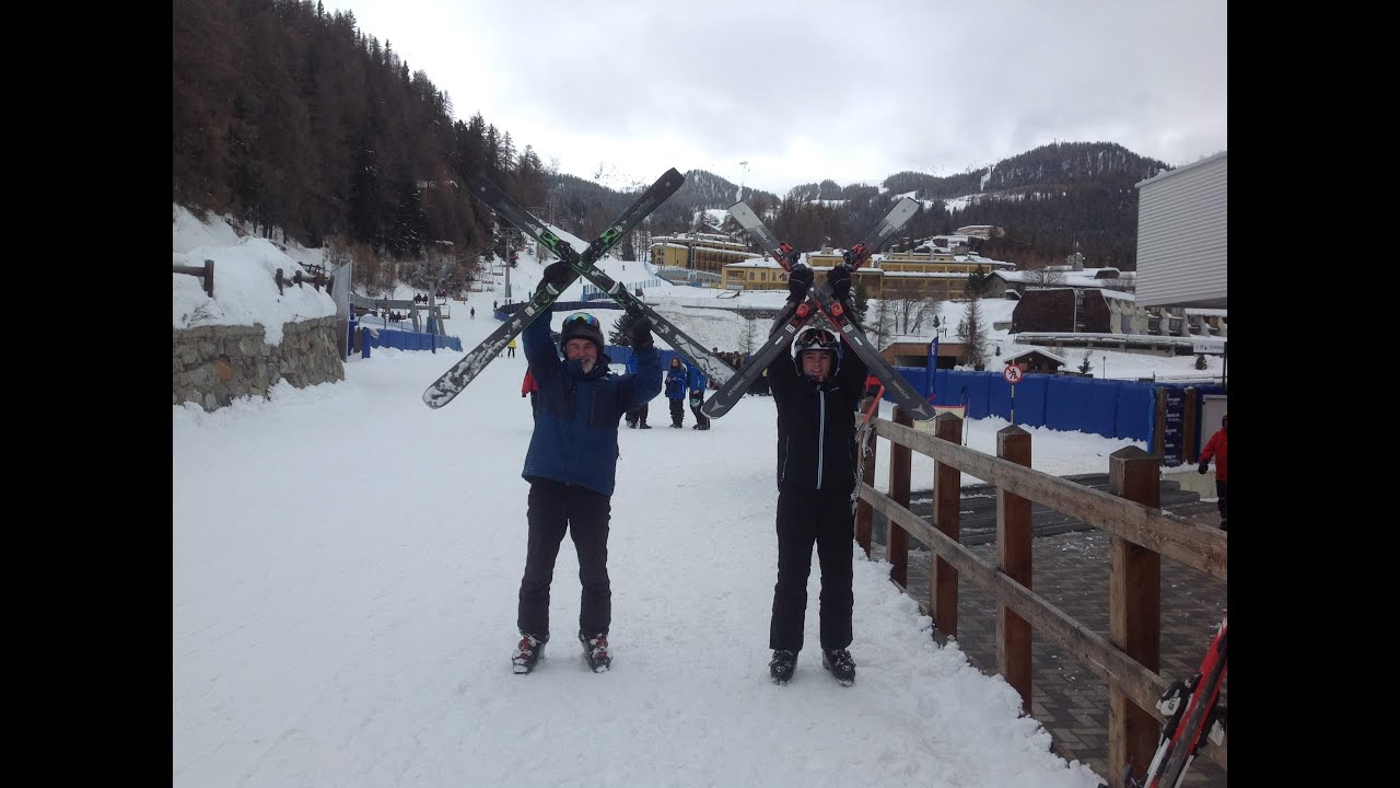 Skiing in the Aosta Valley, Italy 2 YouTube