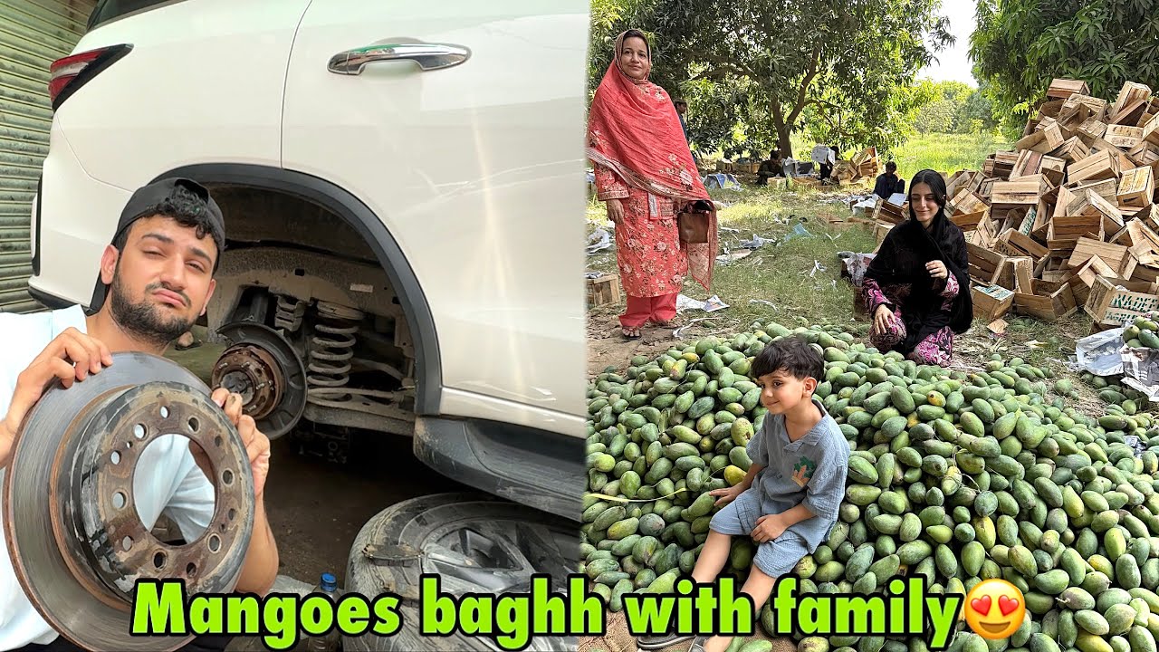 Poore saal ke liye mango khareed liye😍 | achanak car kharab hogai😧