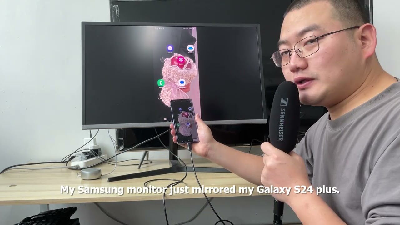 How to connect my Samsung S24 to HDMI monitor? - YouTube