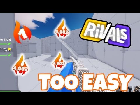 Roblox Rivals playing with spammer with [83 STREAKS] - YouTube