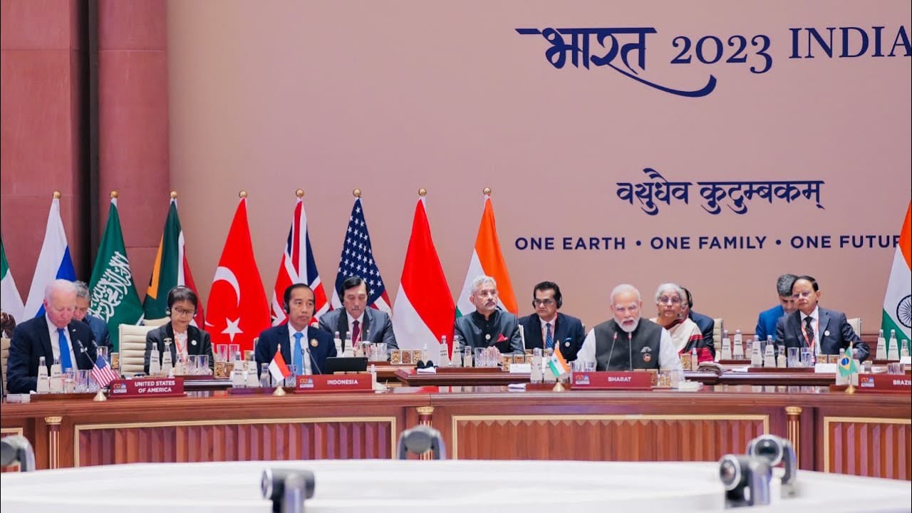 Presiden Jokowi Hadiri Sesi 2 KTT G20 India, New Delhi, 9 September 2023