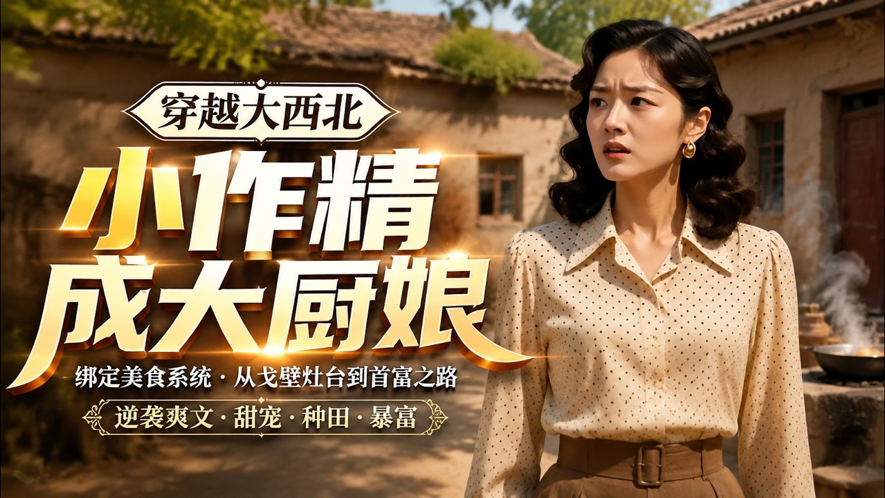 💥【FULL】《穿越大西北,小作精成大厨娘》#ai短劇 #推薦 #短劇 #星河劇場