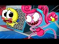 MOMMY LONG LEGS CAUGHT A PLAYER IN THE GRINDER |  Poppy Playtime Chapter 2 Animation