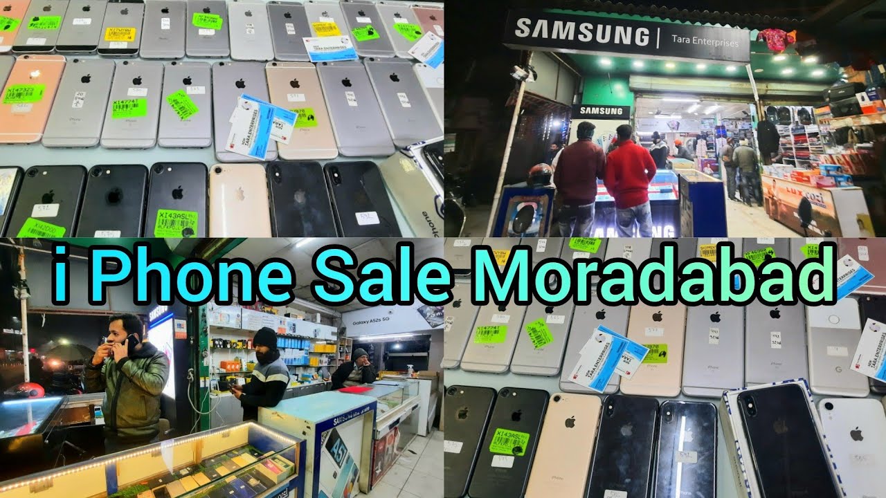 Best Apple i Phones Reseller in Moradabad | Tara Enterprises Buddh Bajar Moradabad | super Market