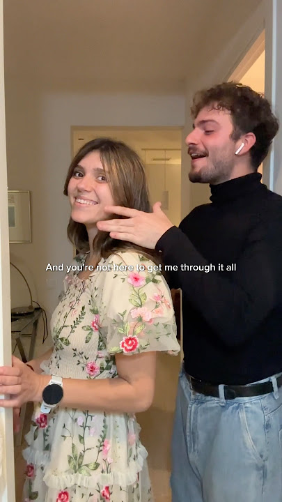 Singing for my girlfriend with this beautiful dress by ​⁠@JessaKae ❤️ #singer #singing #cover