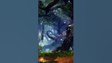 New Map Flythrough: Starlit Weald #shorts #guildwars2 #mmorpg