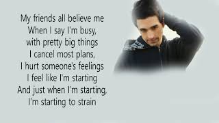 Dashboard Confessional Just What To Say lyrics