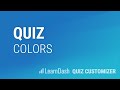 LearnDash Quiz Color Customization Plugin