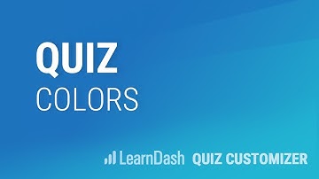 LearnDash Quiz Color Customization Plugin