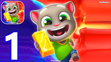 Talking Tom Time Rush - Gameplay Walkthrough Part 1 (Android, iOS)