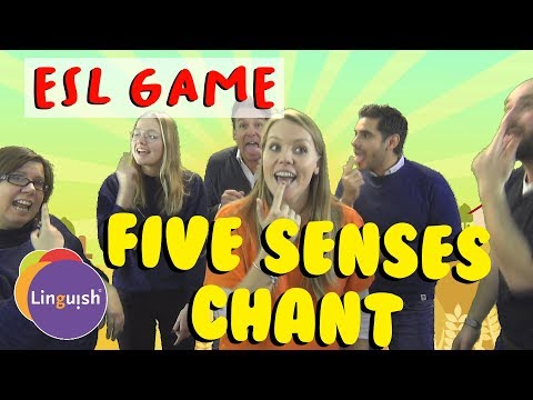 Linguish ESL Games // Five senses chant // LT231