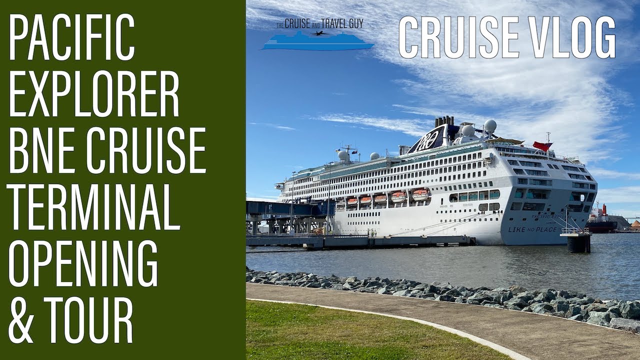 Pacific Explorer VLOG Part 2: Brisbane International Cruise Terminal Tour & Opening + Bianco Night