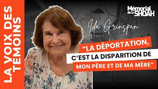 Testimony of Ida Grinspan, deported from France to the Auschwitz-Birkenau camp