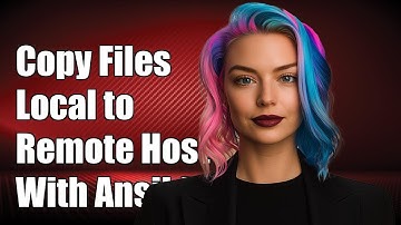 How to Copy Files from Localhost to Remote Host Using Ansible Playbook