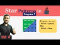 Star Pattern Program in Java - 7 | Coding Wallah