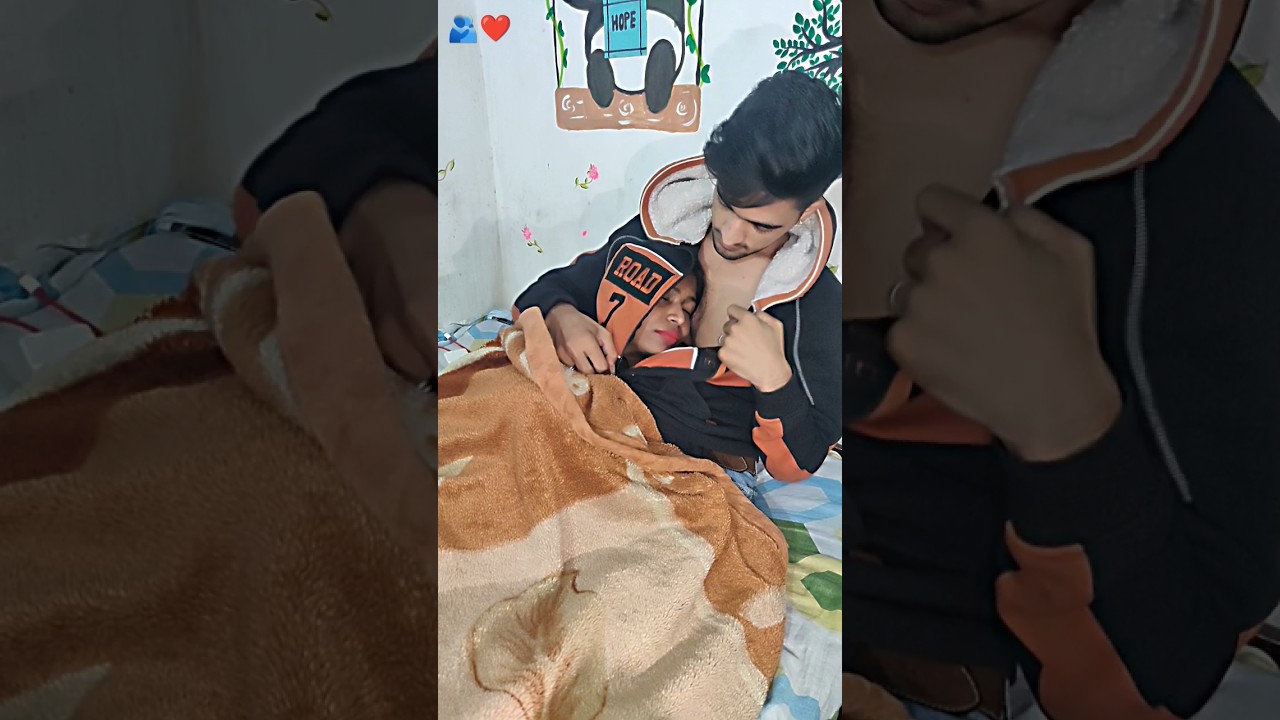 couple sleeping 💏 Love 💝 Sukoon 😌 tag your love ❤😘 caring 💖husband wife 