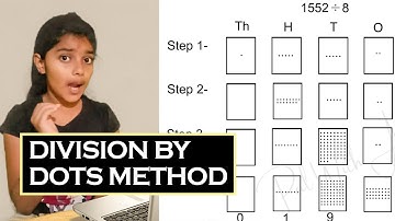 Division By Dots Method |  Class 4 Maths |  Pal With Annu