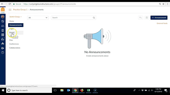Groups in Canvas
