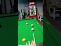 Billiards Precision Shot Smooth Clean Pocket #pov #billiards  #pool  #8ballpool  #shorts  #viral