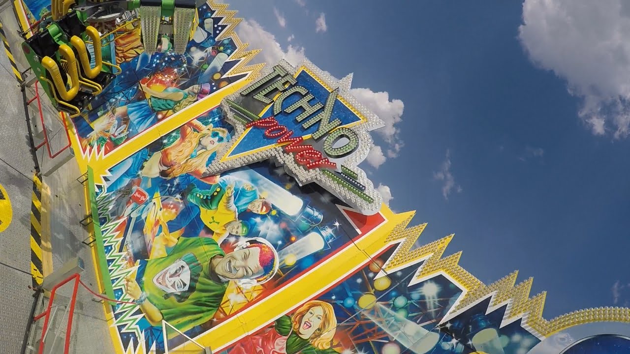 Techopower Ride Techno Power - Eckl (Onride) Video von der Pforzheimer Mess 2023 - YouTube