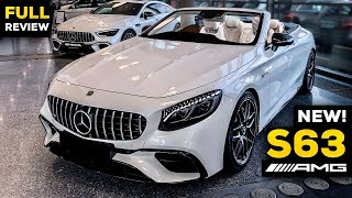 2020 MERCEDES AMG S63 Cabriolet Is The Land YACHT Of Your DREAMS! FULL Review screenshot 2