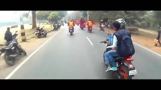 #Road accident ktm orange  ride near beldih church school janshedpur mp4.