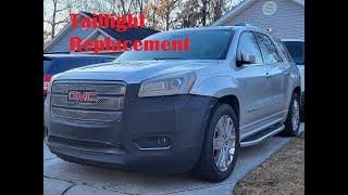 2014 GMC Acadia Taillight Replacement #gmc #acadia #taillights