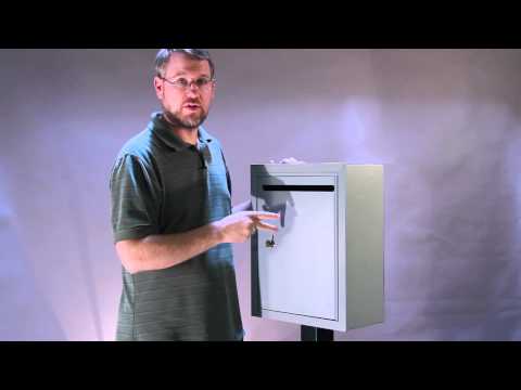 Wall Mounted Mail Drop Box S2240 Demo / Review