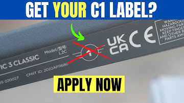 How to get a C1 Class Identification label for DJI Mavic 3? (+ DJI Mini 3 C0 Update)
