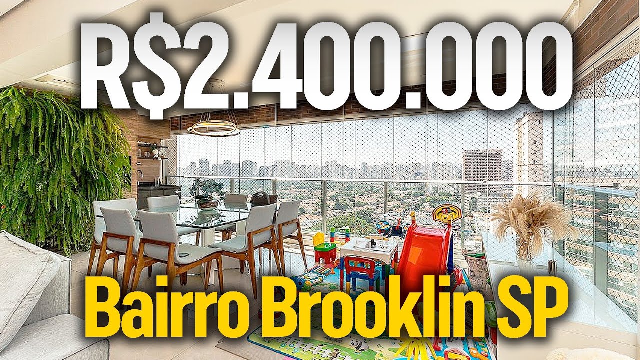 APARTAMENTO DE ALTO PADRÃO NO BROOKLIN XPRESSION A VENDA
