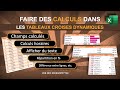 Excel  faire des calculs dans les tableaux croiss dynamiques