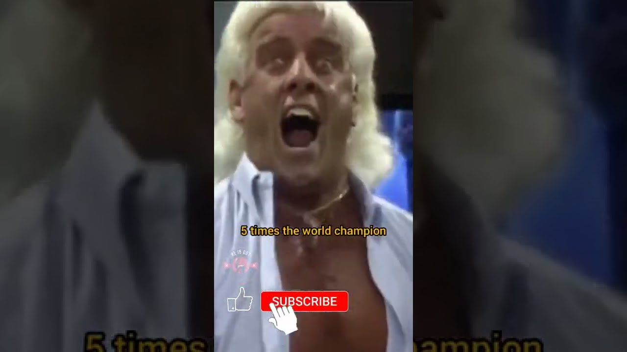 Famous Rick Flare wwe trash talk woooo 