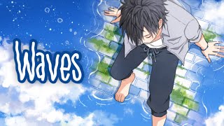 Nightcore - Waves [JordanXL Remix] (Lyrics) @sorasnightcore